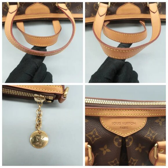 100% Authentic Louis Vuitton Palermo Brown Monogram Canvas Satchel - Picture 8 of 12